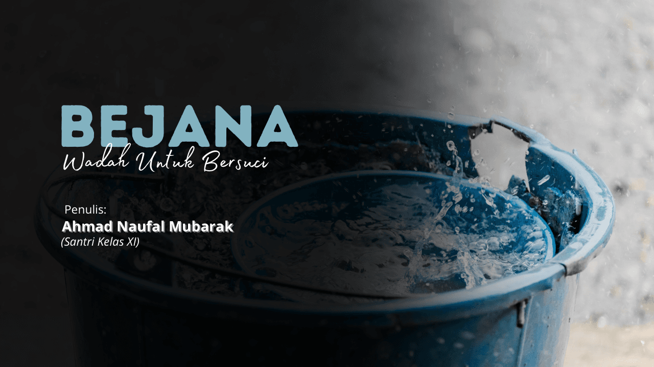 Bejana: Wadah Untuk Bersuci