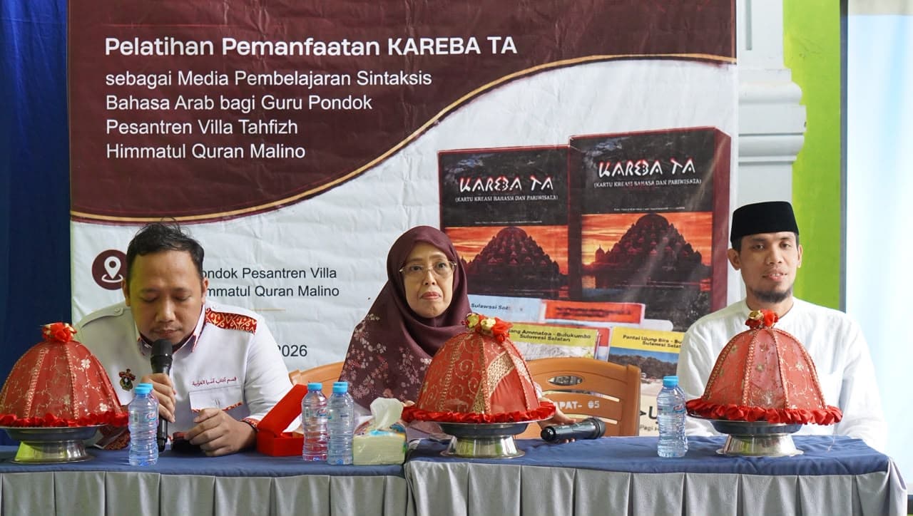 UNHAS Gelar Pengabdian kepada Masyarakat, Latih Pembina VTHQ Berbahasa Arab Dengan Manfaatkan KAREBA TA