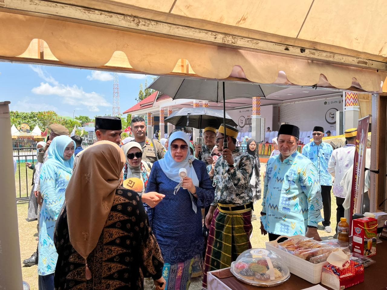 Wakili Kabupaten Gowa, VTHQ Ikuti Kegiatan Expo Kemandirian Pesantren Sebagai Rangkaian Acara Musabaqah Qiraatil Kutub Internasional Pertama di Sengkang, Kab. Wajo